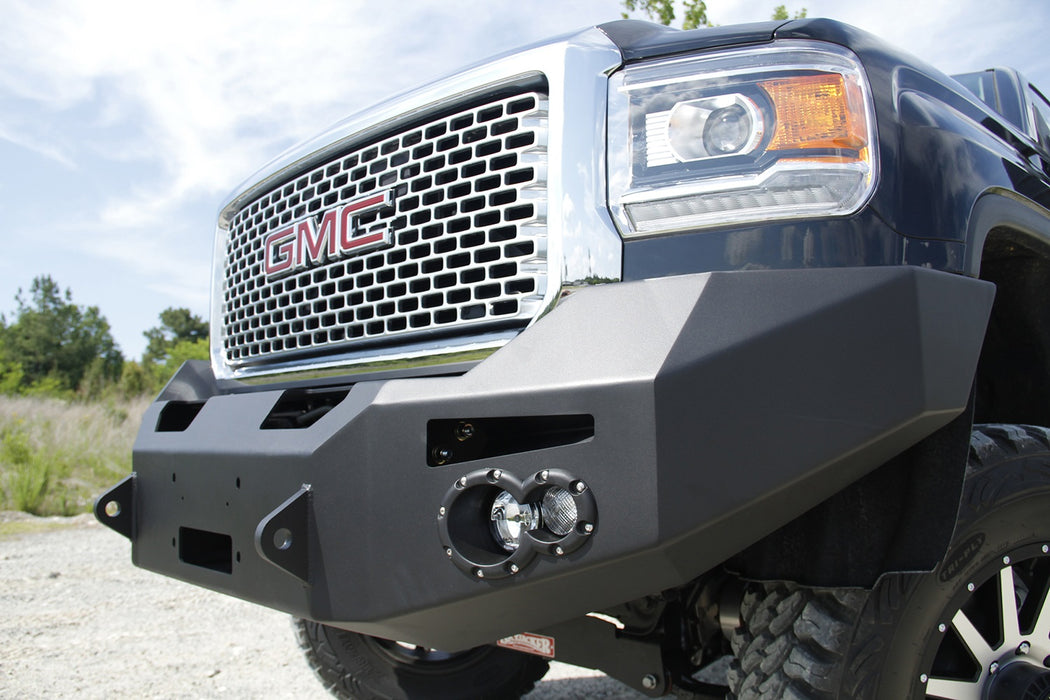 Fab Fours GM14-A3151-1 Premium Heavy Duty Winch Front Bumper - Truck Part Superstore