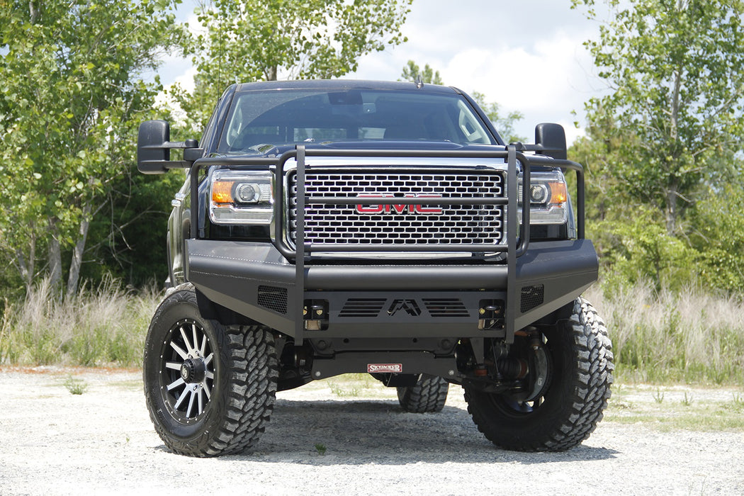 Fab Fours GM14-Q3160-1 Elite Front Ranch Bumper - Truck Part Superstore