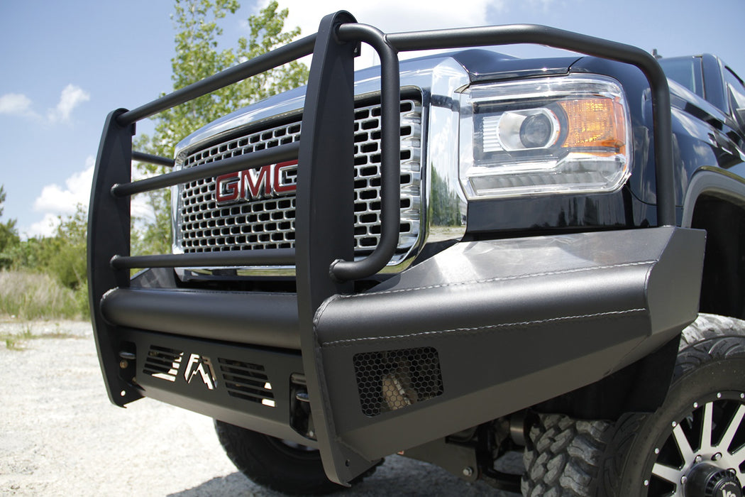 Fab Fours GM14-Q3160-1 Elite Front Ranch Bumper - Truck Part Superstore
