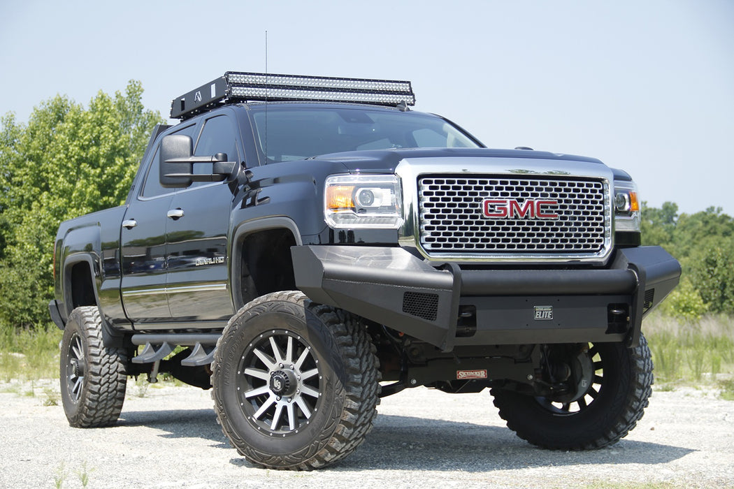Fab Fours GM14-Q3161-1 Elite Front Ranch Bumper - Truck Part Superstore