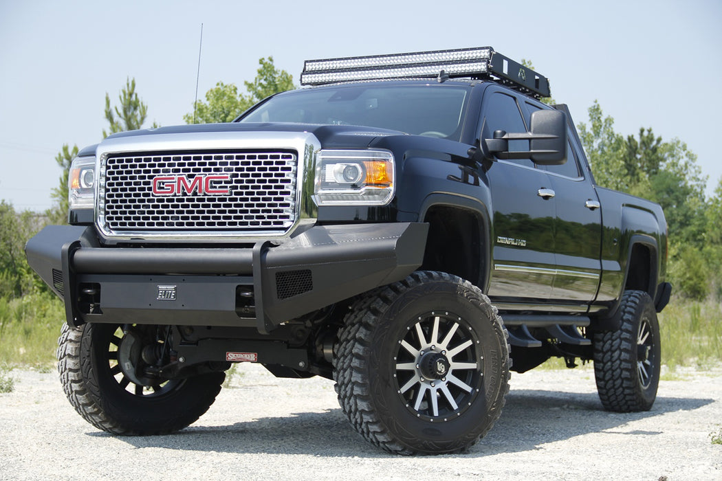 Fab Fours GM14-Q3161-1 Elite Front Ranch Bumper - Truck Part Superstore