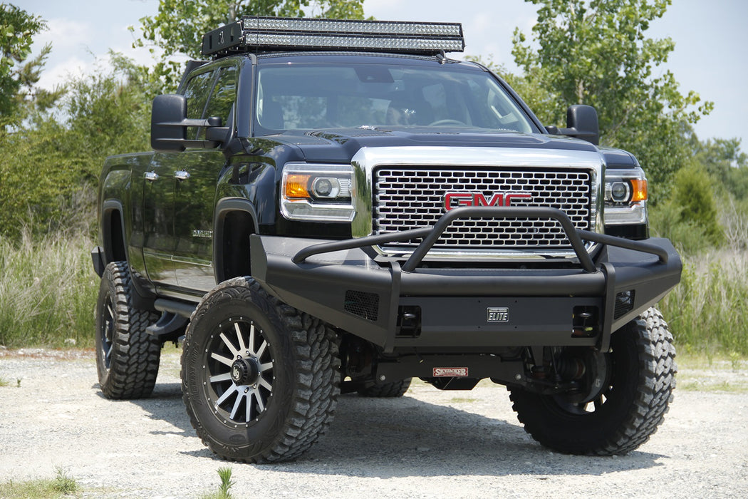 Fab Fours GM14-Q3162-1 Elite Front Ranch Bumper - Truck Part Superstore