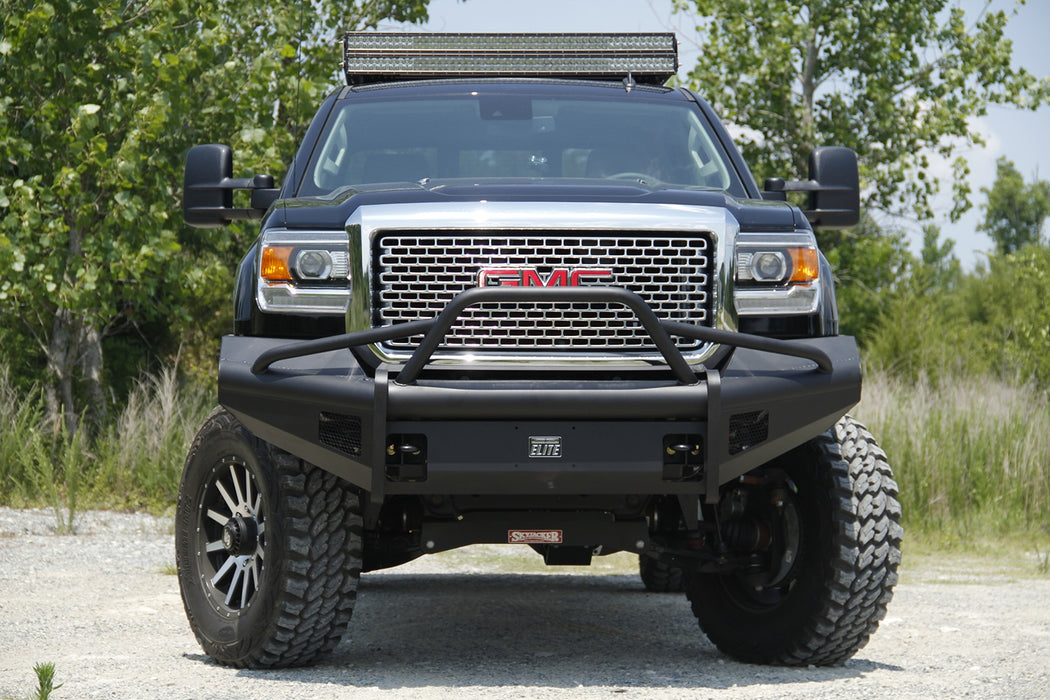 Fab Fours GM14-Q3162-1 Elite Front Ranch Bumper - Truck Part Superstore