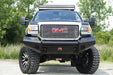 Fab Fours GM14-S3161-1 Black Steel Front Ranch Bumper - Truck Part Superstore