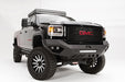 Fab Fours GM15-V3151-1 Vengeance Front Bumper; 2 Stage Black Powder Coated; Sensor Bumper; No Guard; - Truck Part Superstore