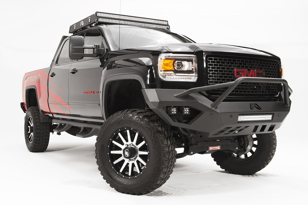 Fab Fours GM15-V3152-B Vengeance Front Bumper - Truck Part Superstore
