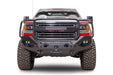 Fab Fours GM15-X2850-B Matrix Front Bumper; Uncoated/Paintable; Full Grill Guard; - Truck Part Superstore