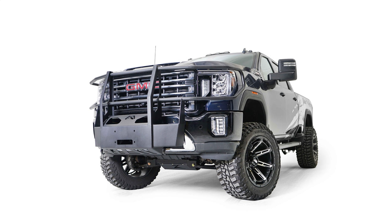 Fab Fours GM20-N5070-1 Winch Mount; 2 Stage Black Powder Coat; - Truck Part Superstore