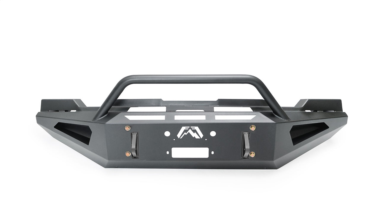 Fab Fours GM20-RS5062-1 Red Steel Front Bumper; w/Pre-Runner Guard; - Truck Part Superstore
