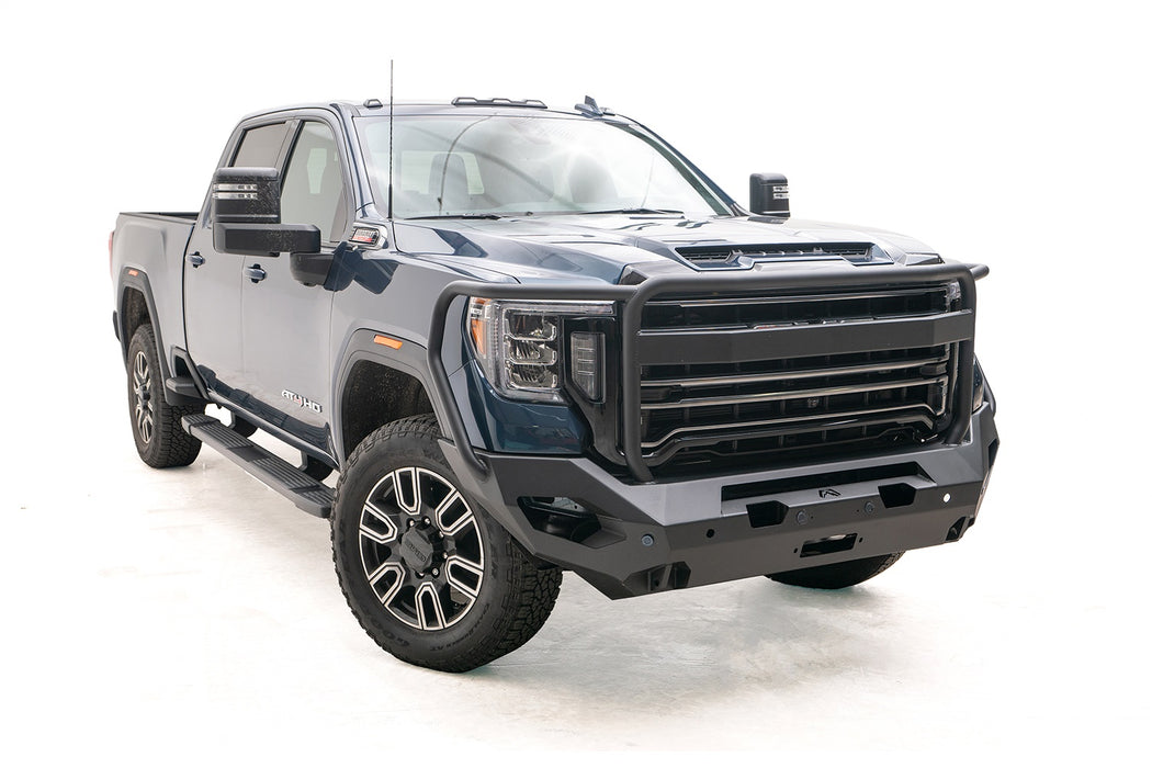 Fab Fours GM20-X5050-B Matrix Front Bumper; w/Full Guard; Bare; - Truck Part Superstore
