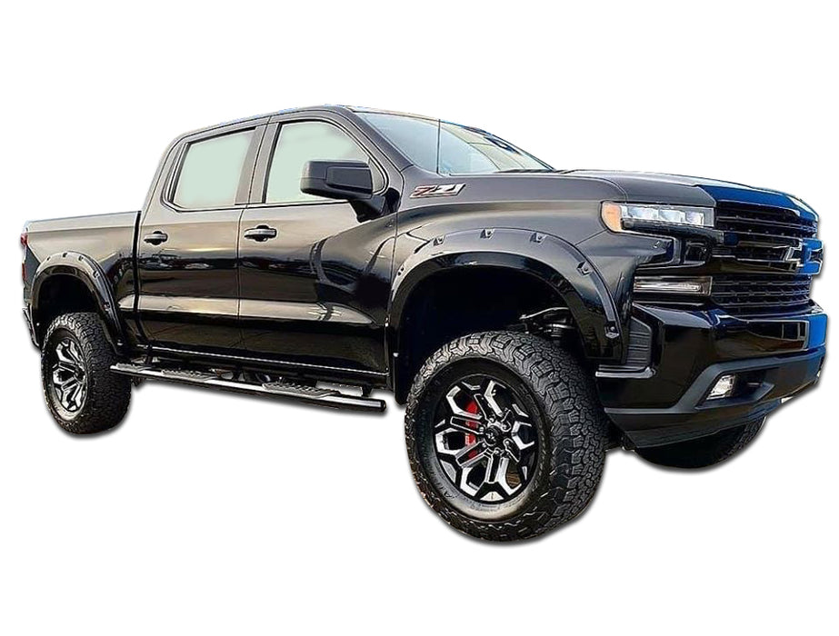 Black Horse Off Road GMBK-NL-19 Extreme Wheel-to-Wheel Side Steps - Truck Part Superstore