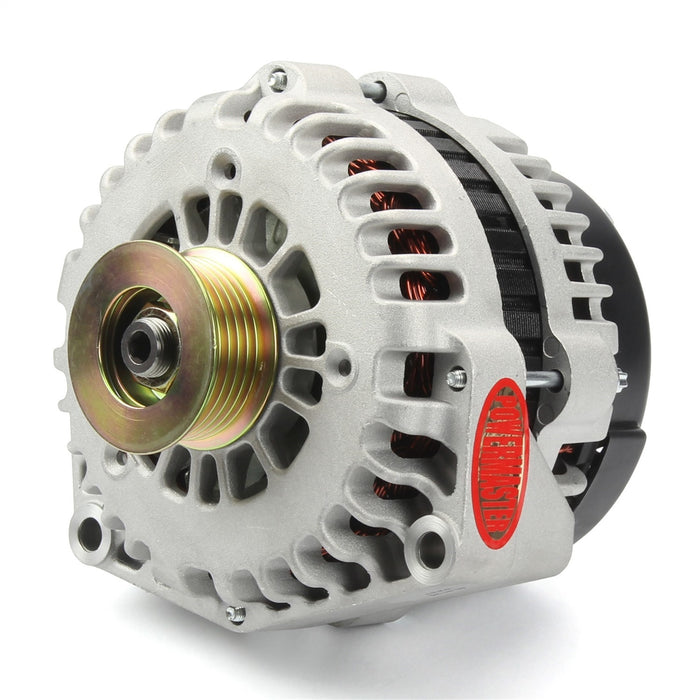 Lokar GMLS5028 Powermaster Alternator; 180 amp; Cast Finish; - Truck Part Superstore