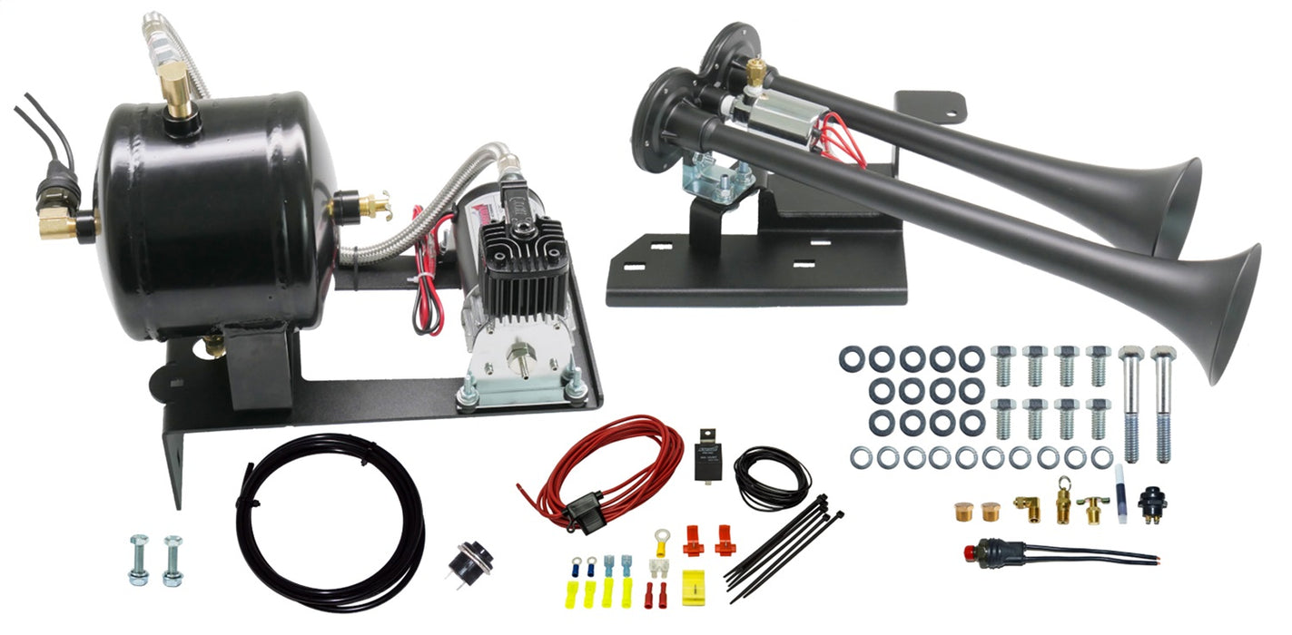 Kleinn Automotive Air Horns GMTRK4 Bolt-On Dual Air Horn System - Truck Part Superstore