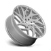 DUB 1PC S261209075+35 S261 20X9 5X5.0 SLVR-BRSH 35MM - Truck Part Superstore