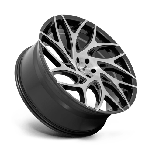 DUB 1PC S260229075+35 S260 22X9 5X5.0 BRS-GBLK-DDT-SPK 35MM - Truck Part Superstore