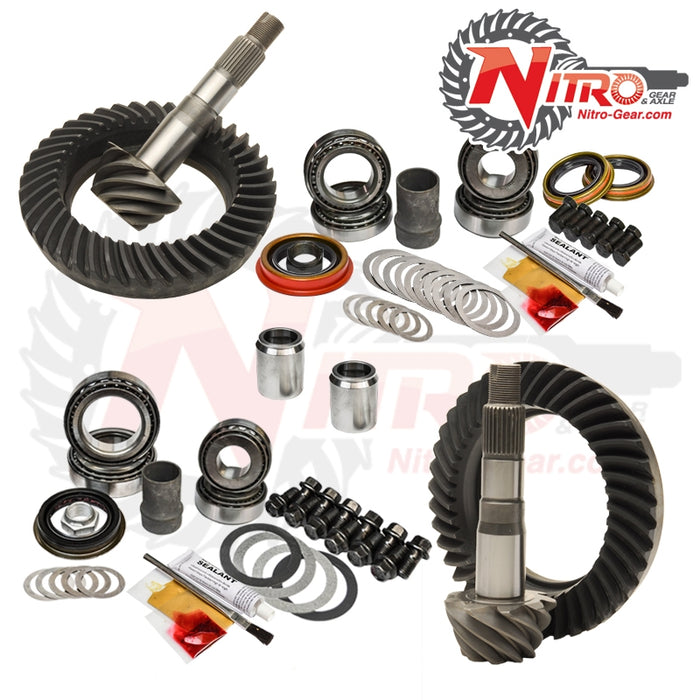 Nitro Gear & Axle GPFJCRUISER488-2 03-09 Toyota 4Runner FJ Hilux Tacoma E-Lock 4.88 Ratio Gear Package Kit Nitro Gear and Axle - Truck Part Superstore