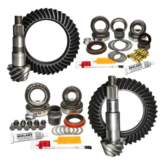 Nitro Gear & Axle GPJKRUBICON-4.56 07-Newer Jeep Wrangler JK Rubicon 4.56 Ratio Gear Package Kit Nitro Gear and Axle - Truck Part Superstore