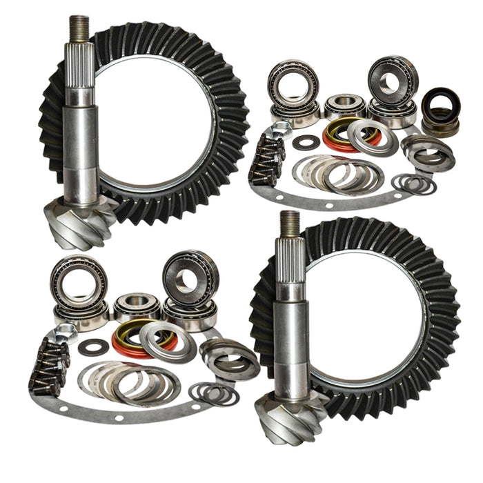 Nitro Gear & Axle GPTJRUBICON-4.88 03-06 Jeep Wrangler TJ Rubicon 4.88 Ratio Gear Package Kit Nitro Gear and Axle - Truck Part Superstore