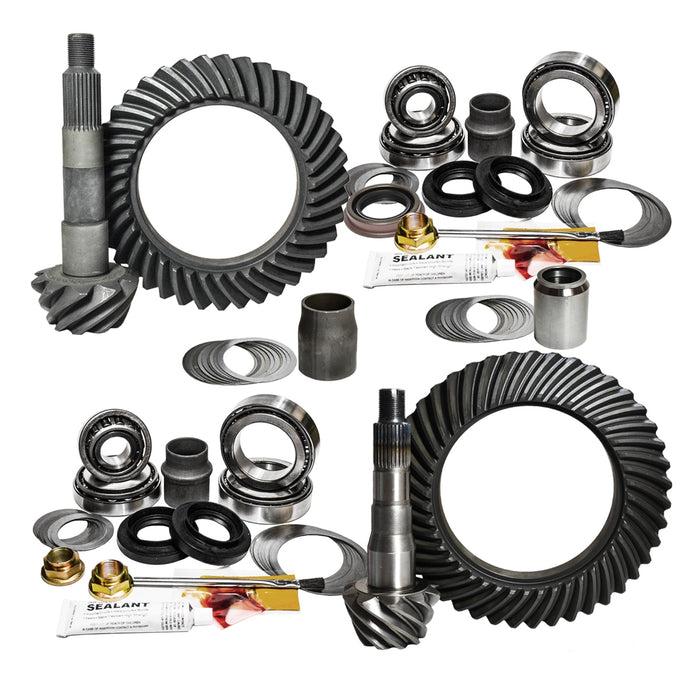 Nitro Gear & Axle GPTOY105-4.88-1 98 & Up Toyota Landcruiser 105, 70 Series, VZ. Autana, W/O E-Locker 4.88 Fr & Rr Gear Package (Incl NG,MK,SK)(98-07 Req YOKT60060, 98-02 Also Req YOKT35100-MULTI) - Truck Part Superstore