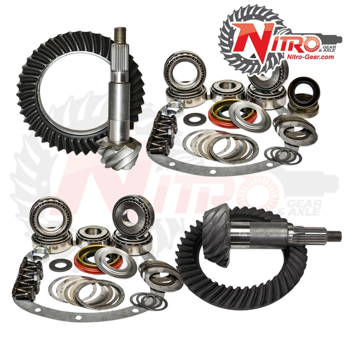Nitro Gear & Axle GPXJ825-2-4.11 Jeep Cherokee Gear Package Kit 00.5-01 Jeep Cherokee XJ W/Dana 30/Chrysler 8.25 Inch 4.11 Ratio Nitro Gear and Axle - Truck Part Superstore