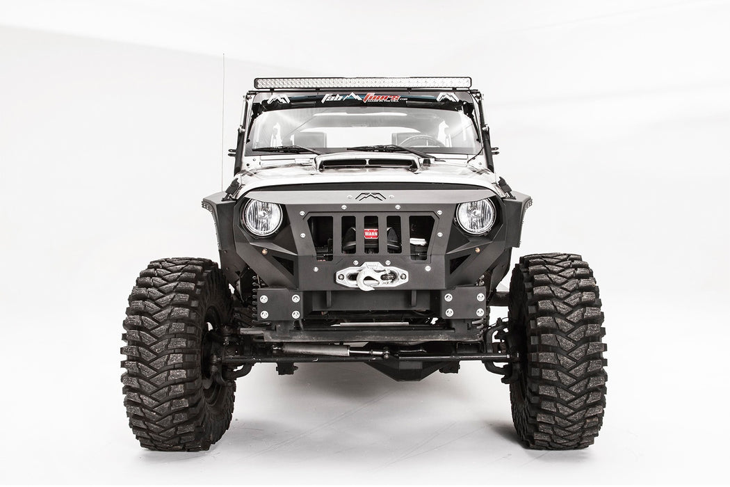 Fab Fours GR1000-B Grumper Grill/Front Bumper - Truck Part Superstore
