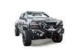 Fab Fours GR3800-1 Grumper Front Winch Bumper; 2 Stage Black Powder Coated; - Truck Part Superstore