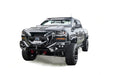 Fab Fours GR3800-1 Grumper Front Winch Bumper; 2 Stage Black Powder Coated; - Truck Part Superstore