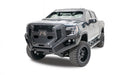 Fab Fours GR3900-B Grumper Front Bumper And Grille; Uncoated/Paintable; 3/16 in. Steel Winch Tray; - Truck Part Superstore