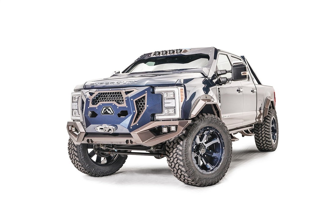 Fab Fours GR4100-1 Grumper Grill/Front Bumper - Truck Part Superstore