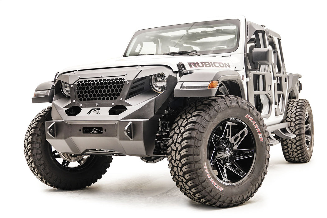 Fab Fours GR4650-B Grumper Front Bumper - Truck Part Superstore
