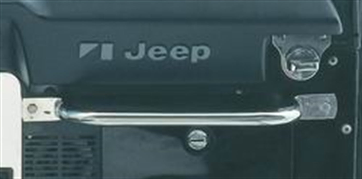 Smittybilt 7409 Dash Grab Bar 55-86 Jeep CJ Stainless Steel Smittybilt - Truck Part Superstore