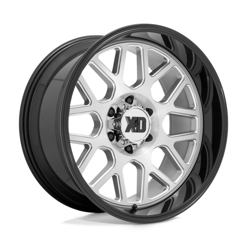 XD XD84922280544N XD849 22X12 8X6.5 BRUSH-MILL BLK-LP -44MM - Truck Part Superstore