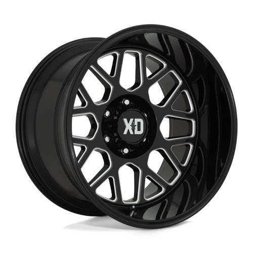 XD XD84921063318N XD849 20X10 6X135 G-BLK MILL -18MM - Truck Part Superstore