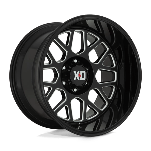 XD XD84921063318N XD849 20X10 6X135 G-BLK MILL -18MM - Truck Part Superstore