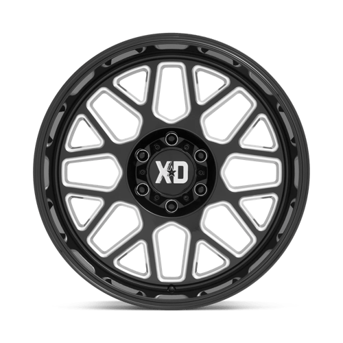 XD XD84929088300 XD849 20X9 8X180 G-BLK MILL 00MM - Truck Part Superstore