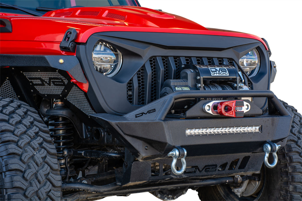 DV8 Offroad GRJL-01 DV8 Offroad Jeep JL Replacement Grill Black DV8 Offroad - Truck Part Superstore