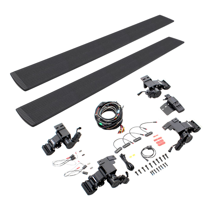 Go Rhino 20410687T E1 Electric Running Board Kit - Truck Part Superstore