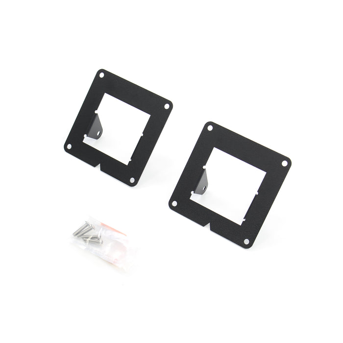 Go Rhino 241742T BR5.5/BR6/BR10.5/BR11 Light Plates (3x3 Surface Mount) Excludes Go Rhino Lights - Truck Part Superstore