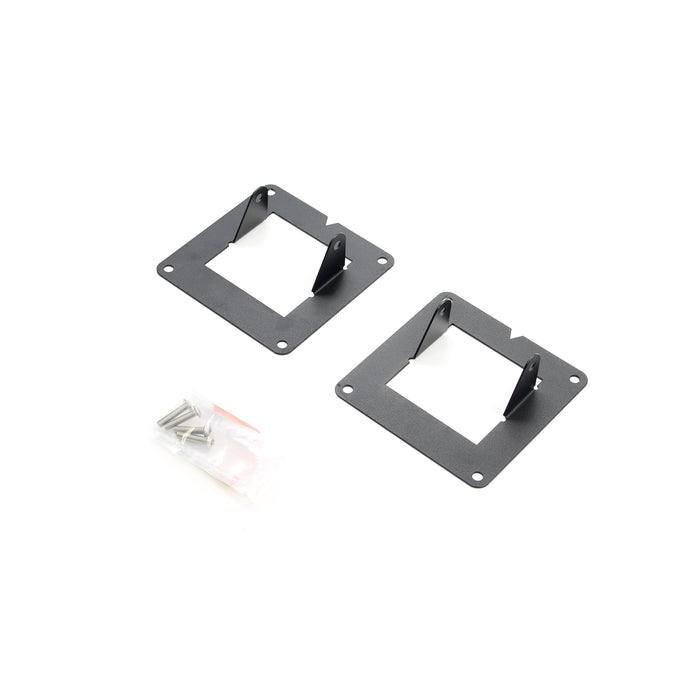 Go Rhino 241742T BR5.5/BR6/BR10.5/BR11 Light Plates (3x3 Surface Mount) Excludes Go Rhino Lights - Truck Part Superstore