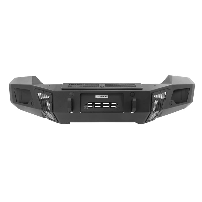 Go Rhino 24180T Strong steel replacement bumper protects winch and vehicle - Truck Part Superstore