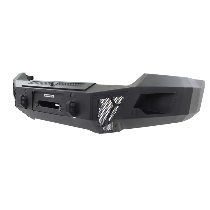 Go Rhino 24180T Strong steel replacement bumper protects winch and vehicle - Truck Part Superstore