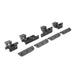 Go Rhino D64927T 6" wide strong steel side steps doubles as a slider to protect rocker panel - Truck Part Superstore
