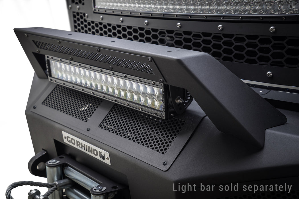 Go Rhino 26173T Easily adds auxiliary light mounts to BR10/BR10.5/BR11 bumpers - Truck Part Superstore