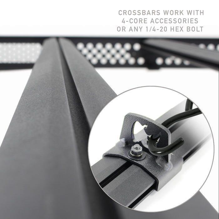 Go Rhino 5933110T Ceros Low Profile Roof Rack - Truck Part Superstore