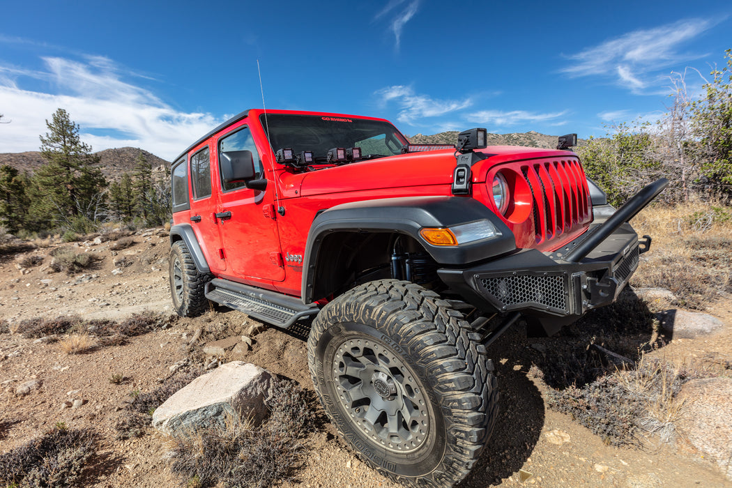 Go Rhino D14506T Drop down, full length step design is ideal for lifted vehicles or larger tires - Truck Part Superstore