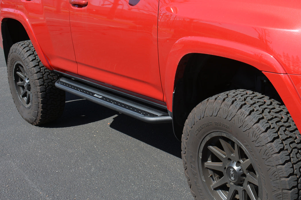 Go Rhino DSS4425T Dominator Xtreme DSS Side Steps with Rocker Panel Mounting Bracket Kit - Truck Part Superstore
