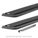 Go Rhino DS60057T 6" wide strong steel side steps doubles as a slider to protect rocker panel - Truck Part Superstore