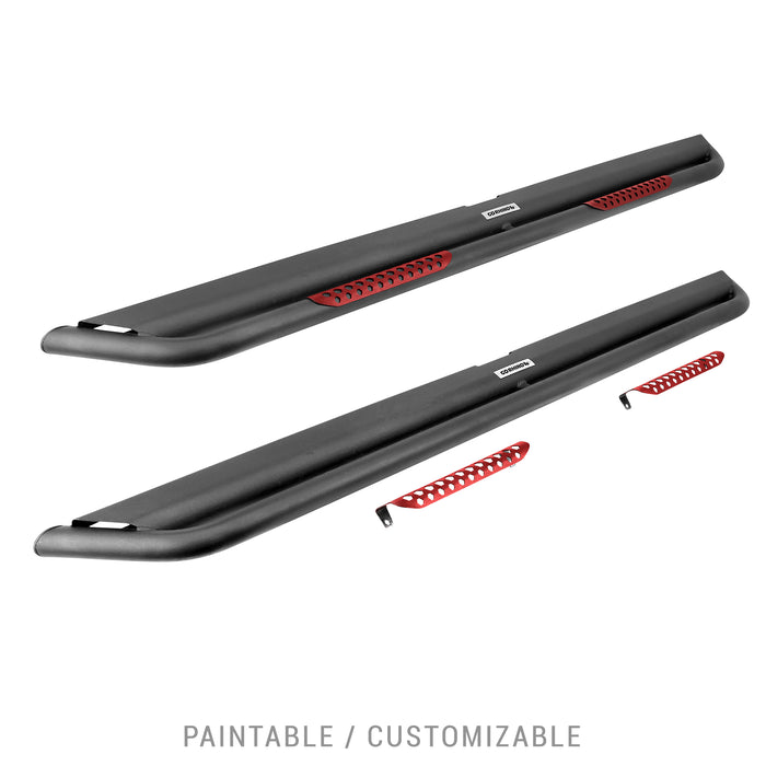 Go Rhino DS60052T Strong steel side steps doubles as a slider to protect rocker panel - Truck Part Superstore