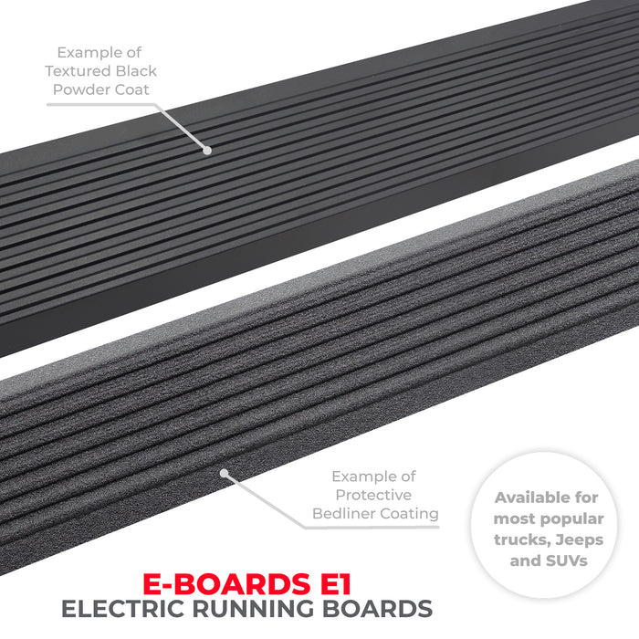 Go Rhino 20430680T E1 Electric Running Board Kit - Truck Part Superstore