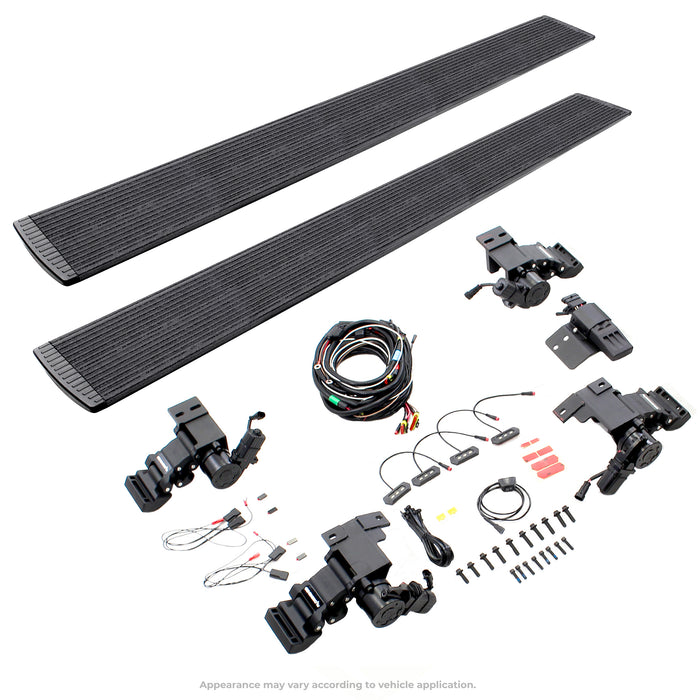 Go Rhino 20415587T E1 Electric Running Board Kit - Truck Part Superstore